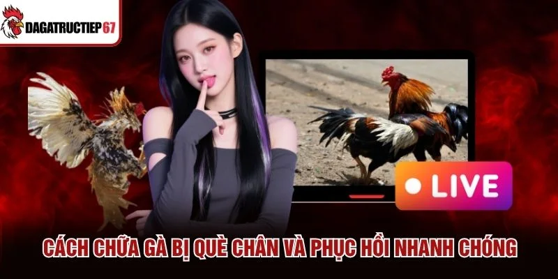 Cách Chữa Gà Bị Què Chân Và Phục Hồi Nhanh Chóng