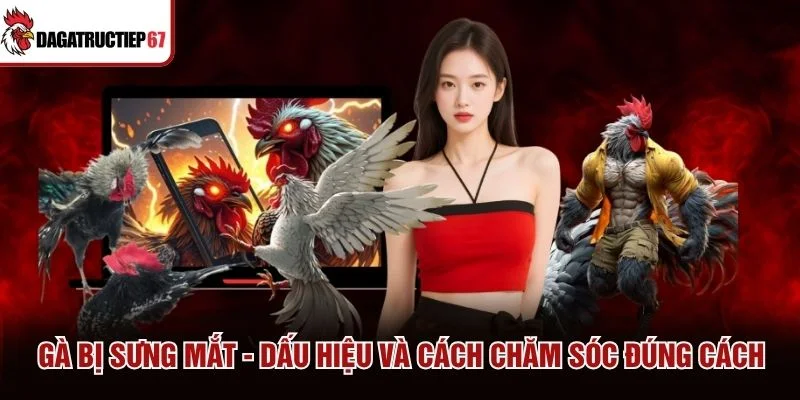 Gà Bị Sưng Mắt - Dấu Hiệu Và Cách Chăm Sóc Đúng Cách