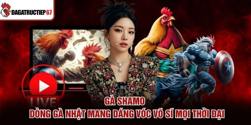 Gà Shamo – Dòng Gà Nhật Mang Dáng Vóc Võ Sĩ Mọi Thời Đại