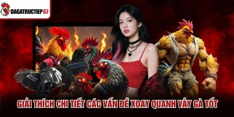 Giải thích chi tiết các vấn đề xoay quanh vảy gà tốt