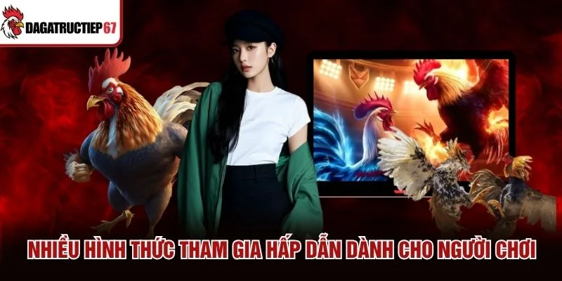 Nhiều hình thức tham gia hấp dẫn dành cho người chơi