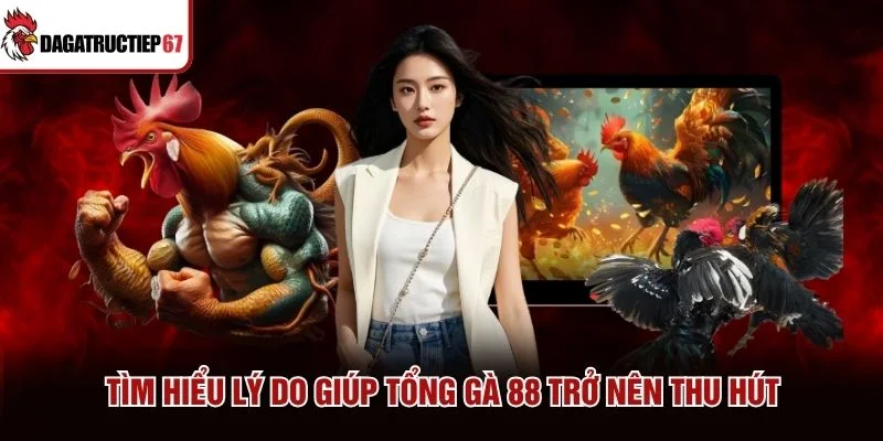 Tìm hiểu lý do giúp Tổng Gà 88 trở nên thu hút